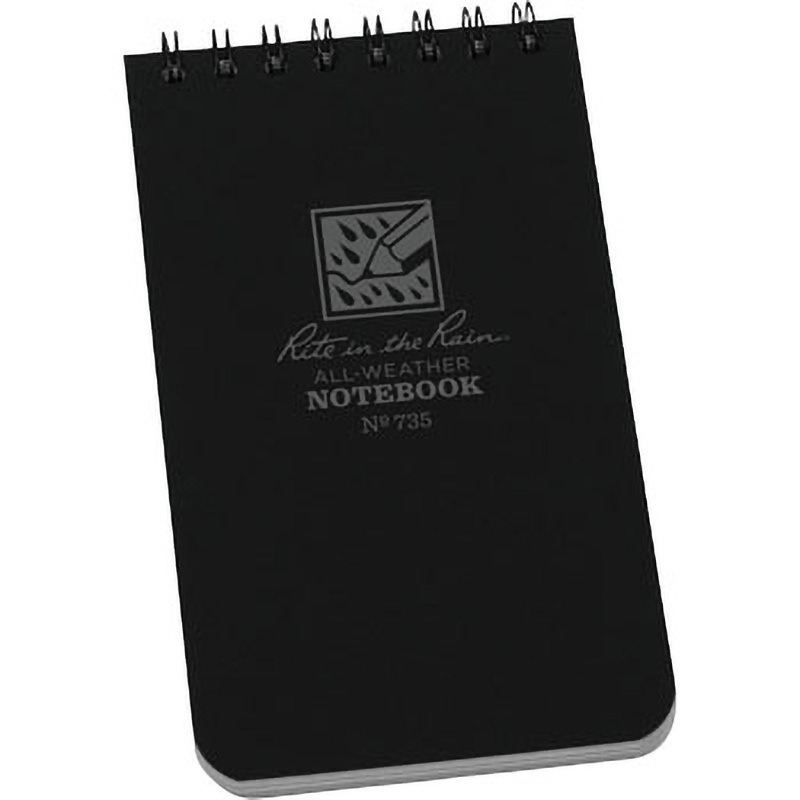 735 3X5 トップスパイラル ノートブック RITR リングメモ(タテ型