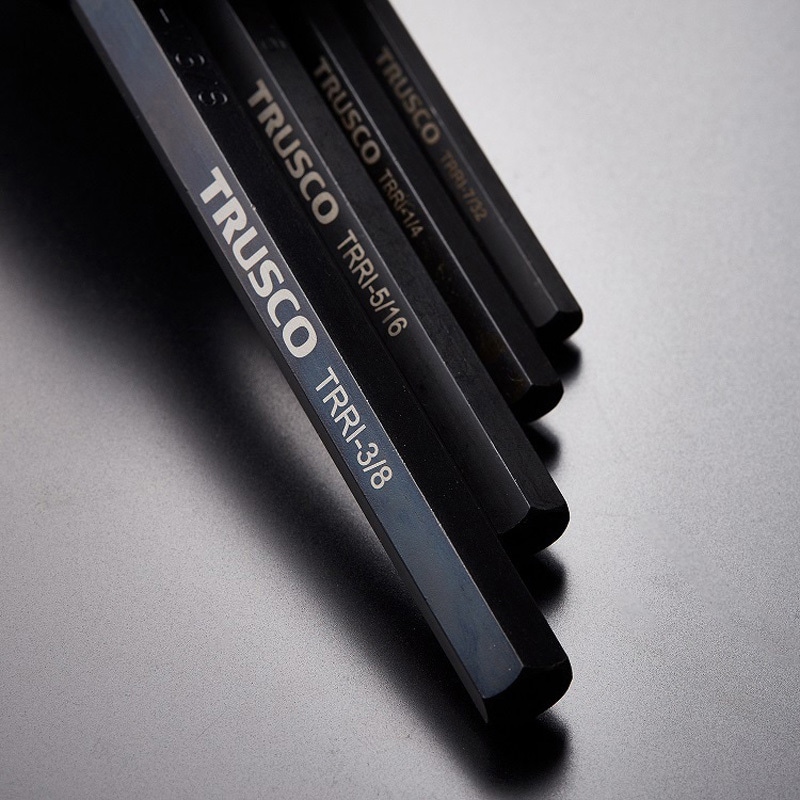 TRRI-9S 六角棒レンチセット(インチタイプ) TRUSCO L型 黒染め 【通販