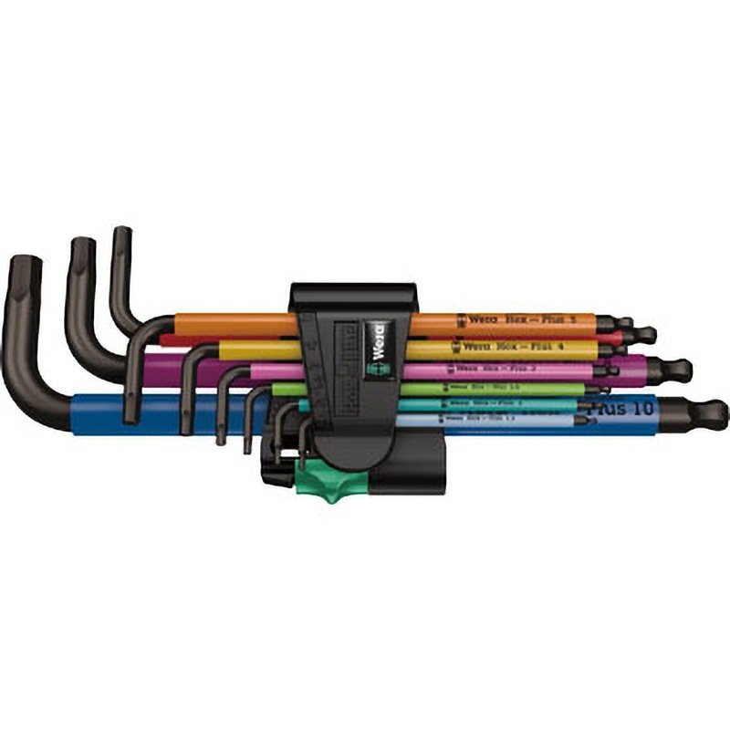 22210 950SPKL ヘックスHF マルチカラーヘックスキーセット 1セット Wera 【通販モノタロウ】