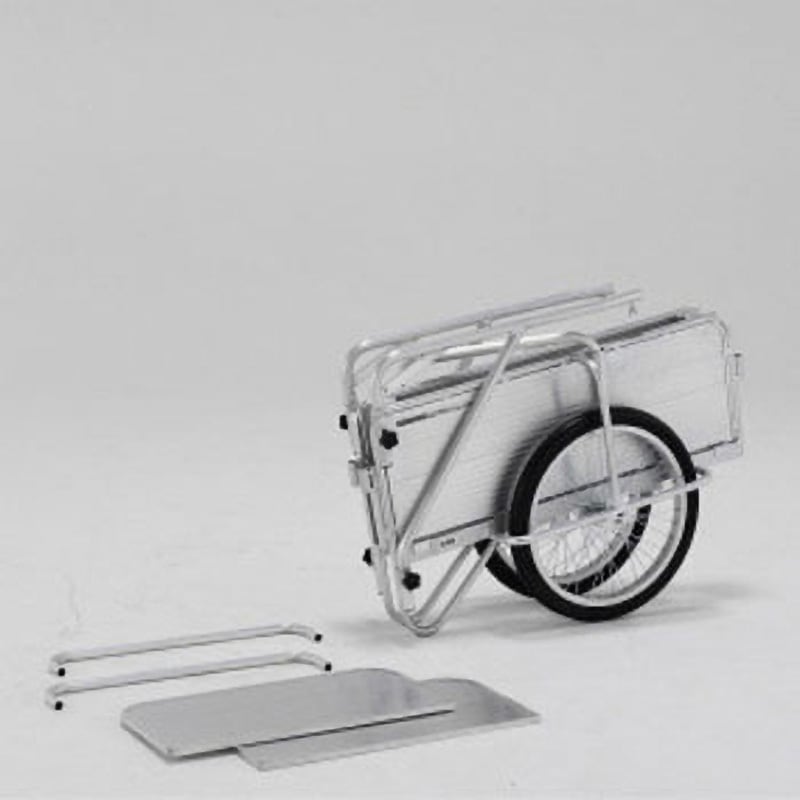 HKM150 アルミ製折りたたみ式リヤカー 1台 アルインコ 【通販