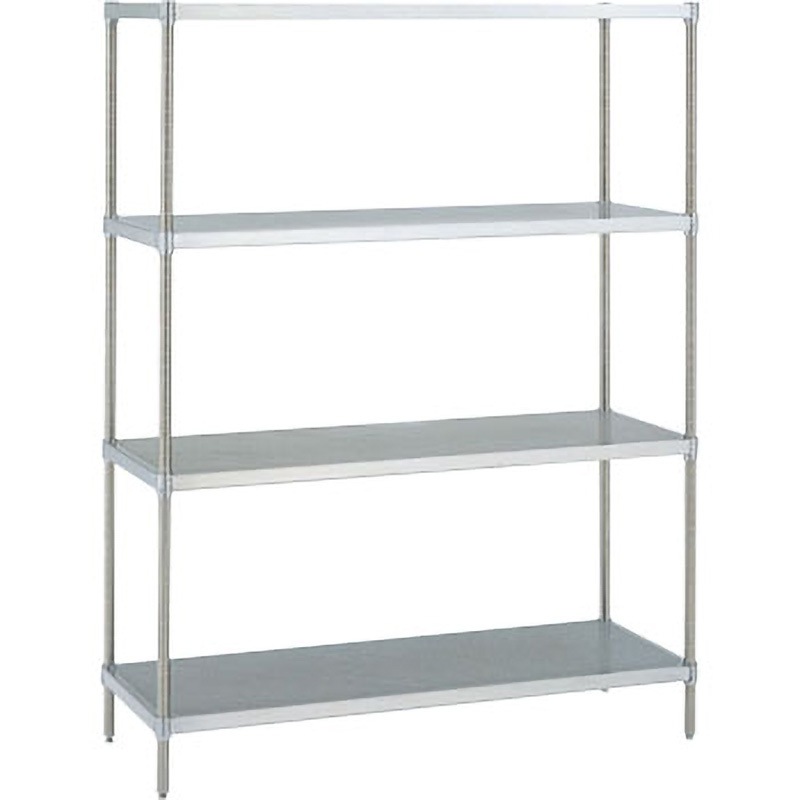 MSS910PS パンチングソリッドエレクターシェルフ ERECTA(エレクター) 奥行460mm 間口910mm 高さ1384mm