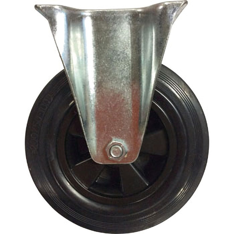 31172 運搬車用取り替えキャスター 自在ブレーキ KAISER ゴム車輪 200径