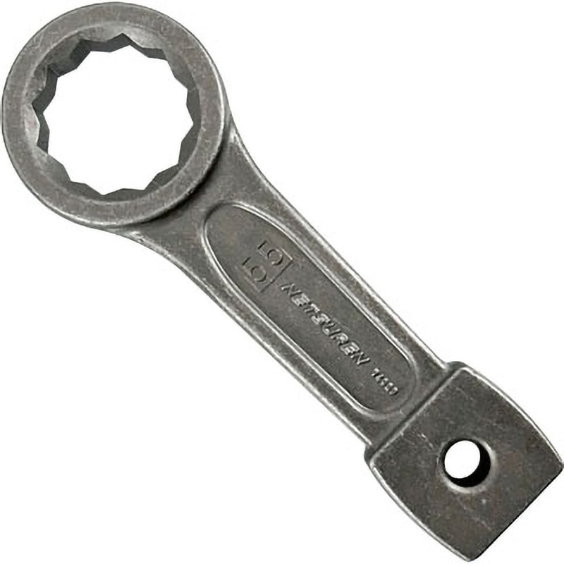 ネツレン　めがね打撃スパナ９５　Ｏ０７７８　１個　（メーカー直送品） ネツレン めがね打撃スパナ95O0778(レンチ・スパナ・プーラ
