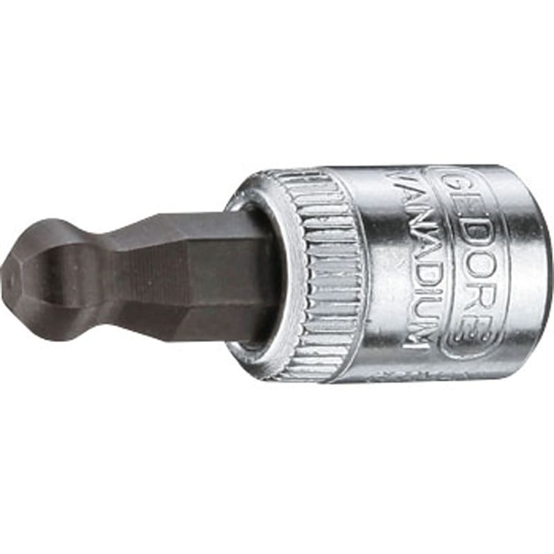 ばごんさん専用 2219417 ヘキサゴンボールポイントソケット GEDORE 差込角6.35mm対辺