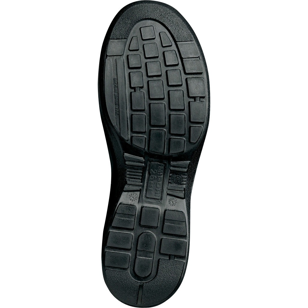 G3551-BK-23.5 レザースニーカータイプ安全靴 G3551 ミドリ安全