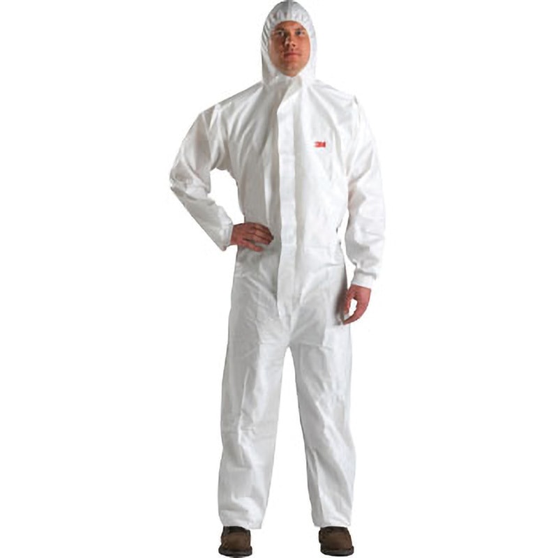 3M 作業用スーツ 保護カバーオール　4520 XL 20セット　防護服 4520 化学防護服 4520 3M(スリーエム) つなぎ サイズXXL 【通販