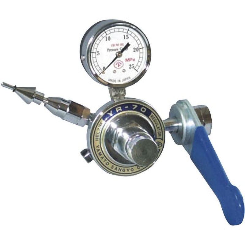 YR70PP 風船用圧力調整器 YR-70PP ヤマト産業 ヘリウム用 標準流量18m3