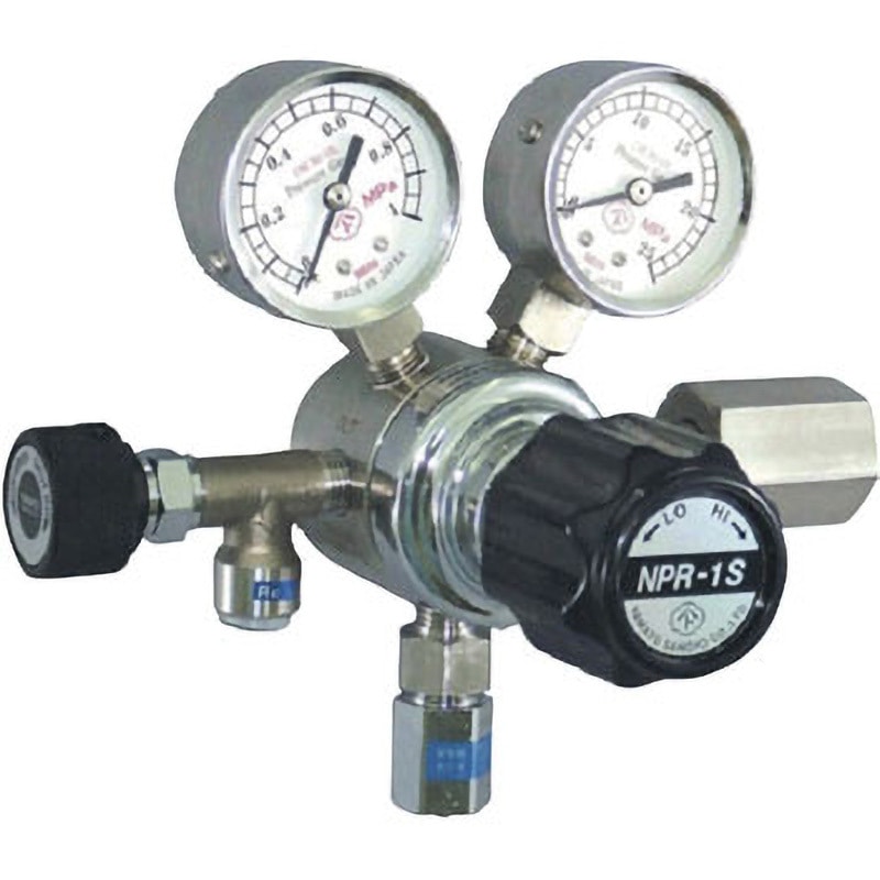 NPR-1S-R-11NO1-2210(アルゴン) 分析機用圧力調整器 NPR-1S ヤマト産業 