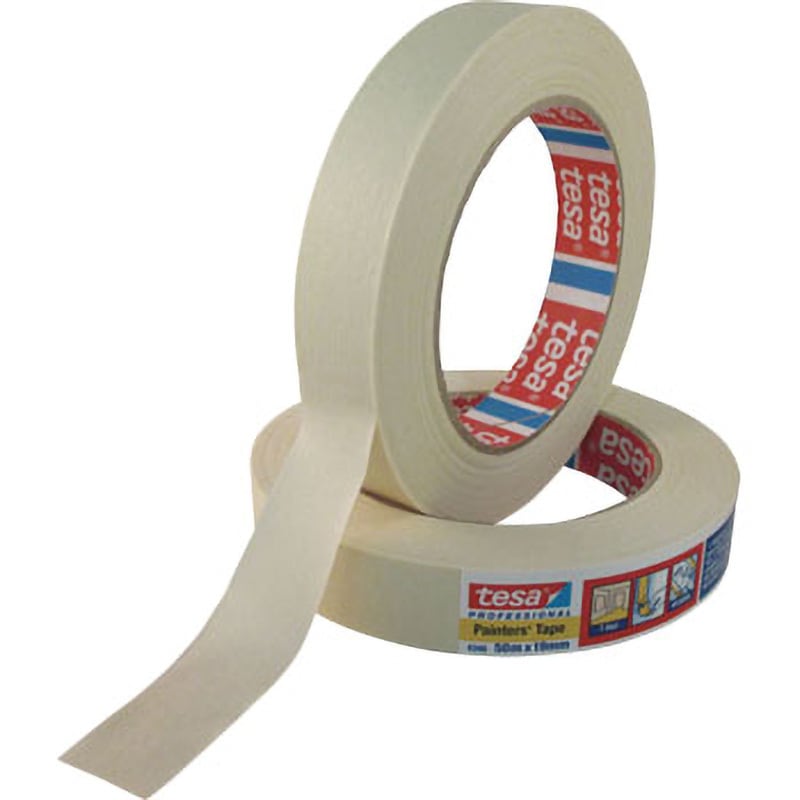 4348-19-50 マスキングテープ建築内装・養生用 テサ (tesa) 幅19mm長さ