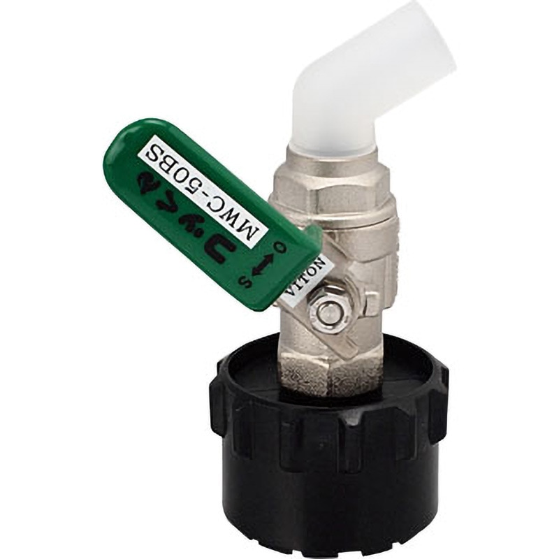 ミヤサカ工業コッくんBタイプ（Φ50用）レバー緑 MWC-50BSG 1個 ミヤサカ工業コッくんBタイプ（Φ50用）バイトン仕様 レバー緑 MWC