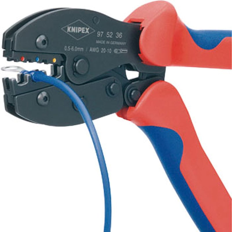 knipex クニピックス 圧着ペンチ 9752-36 圧着ペンチ プレシフォース 1丁 KNIPEX(クニペックス) 【通販
