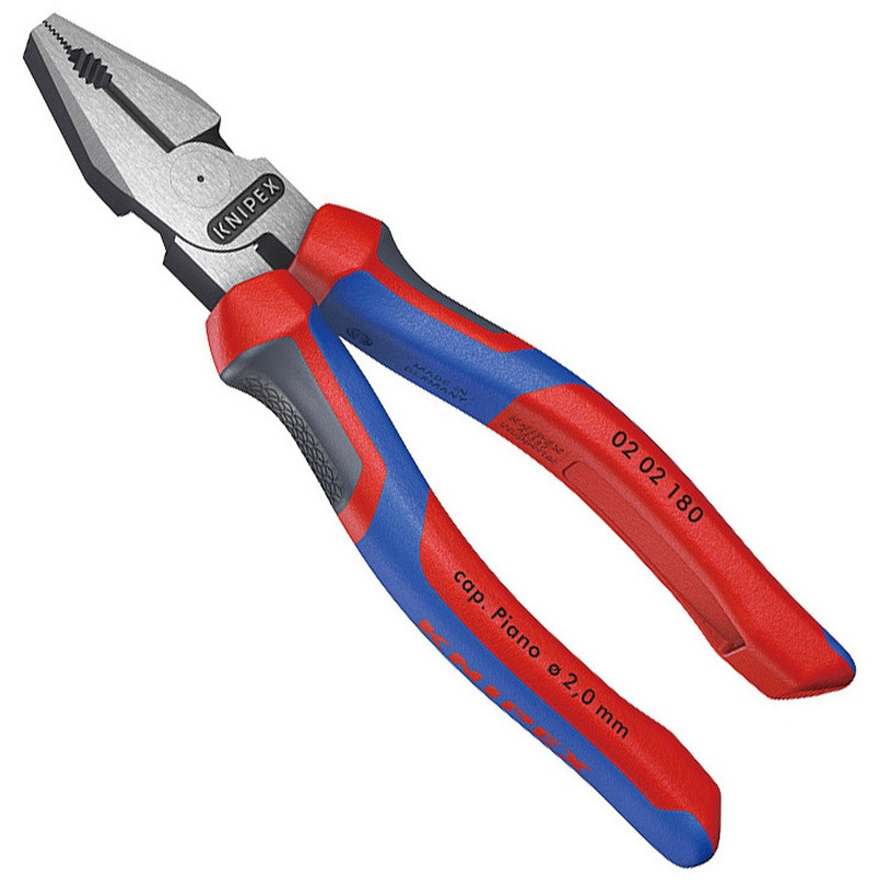0202-180SB 強力型ペンチ 1丁 KNIPEX(クニペックス) 【通販