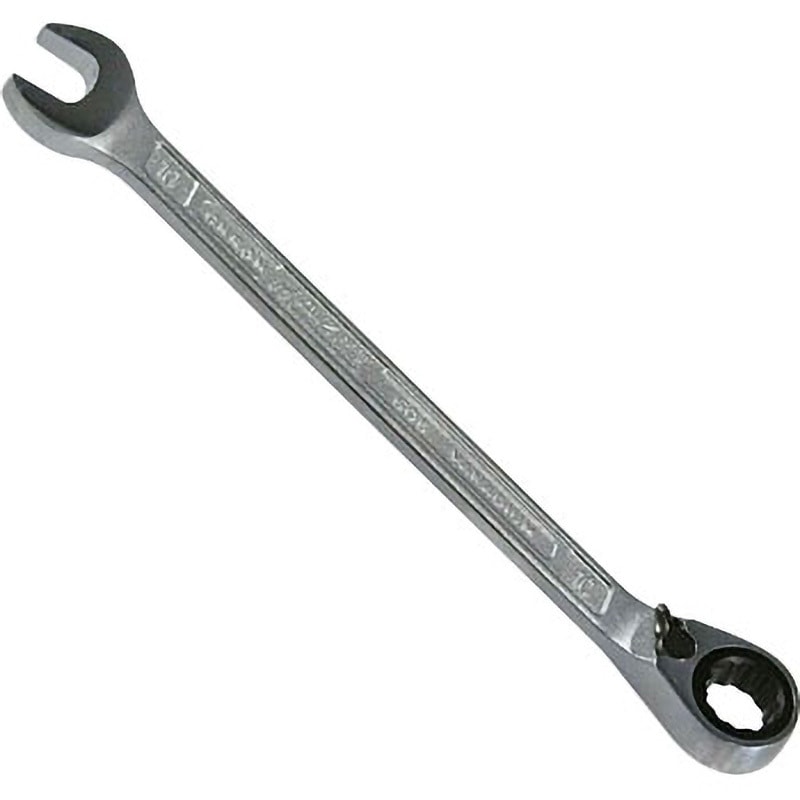 606-10 切替式ギヤレンチ(コンビタイプ) 606 ハゼット ラチェット機構あり 対辺寸法10mm