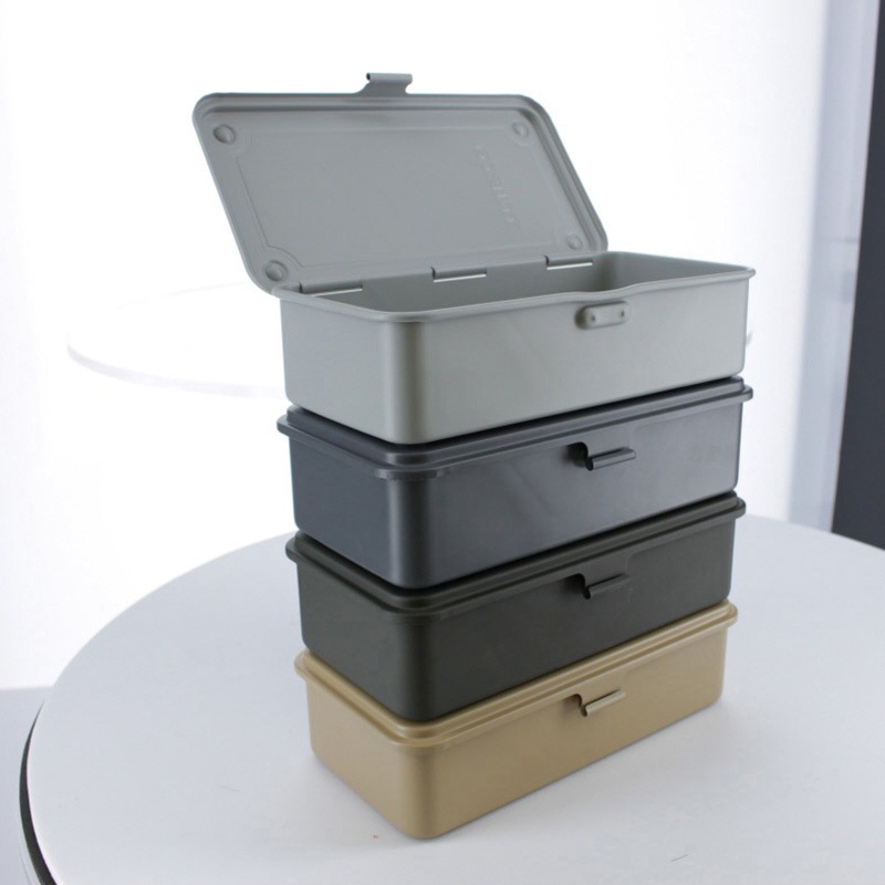 T-190MOD トランク型工具箱 203X109X56 TRUSCO スチール つや消しOD色