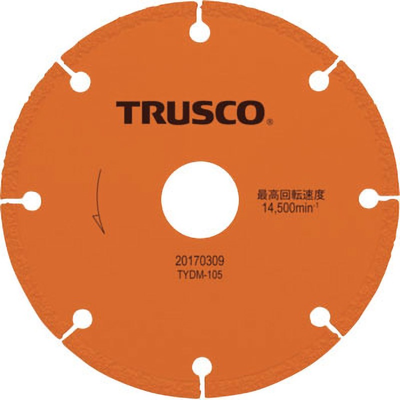 TYDM-105 溶着ダイヤモンドカッター マルチタイプ 1枚 TRUSCO 【通販モノタロウ】