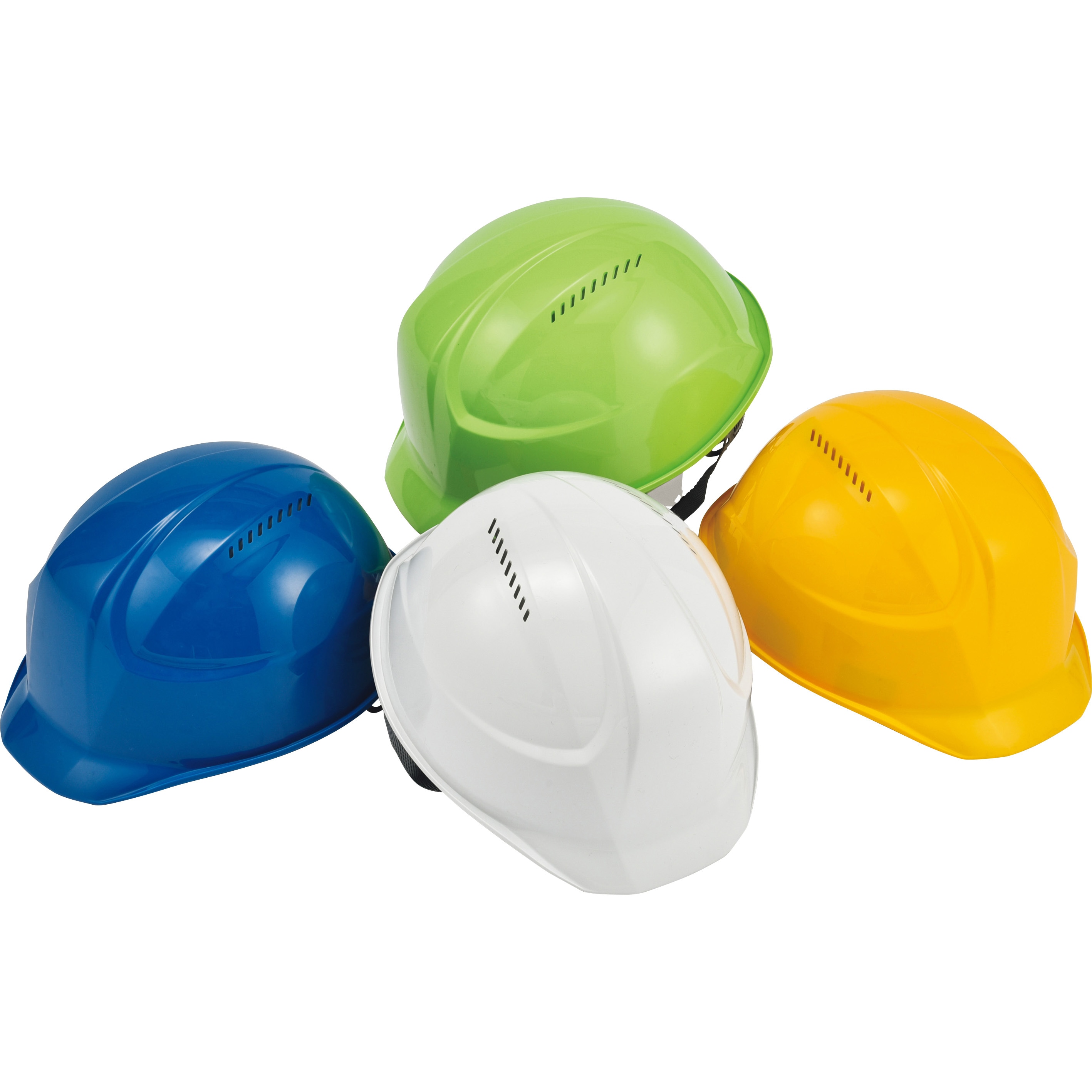 【福袋セール】の商品 TD-AA17V-B 超軽量ヘルメット軽帽 TD ブルー TRUSCO 通気孔付 ヘルメット