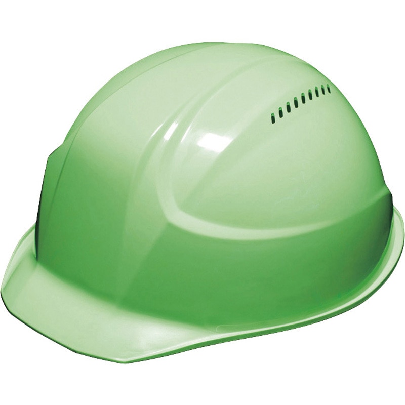TD-AA17V-GN 超軽量ヘルメット軽帽 通気孔付 TRUSCO アメリカン 帽体一