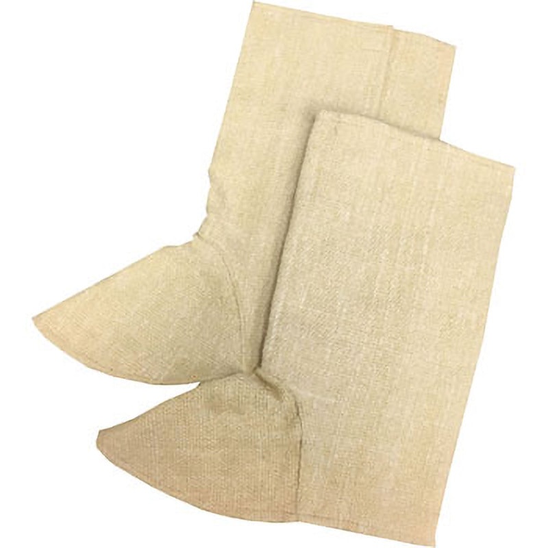 TCAAK-A 生体溶解性セラミック 耐熱足カバー TRUSCO 1双 TCAAK-A