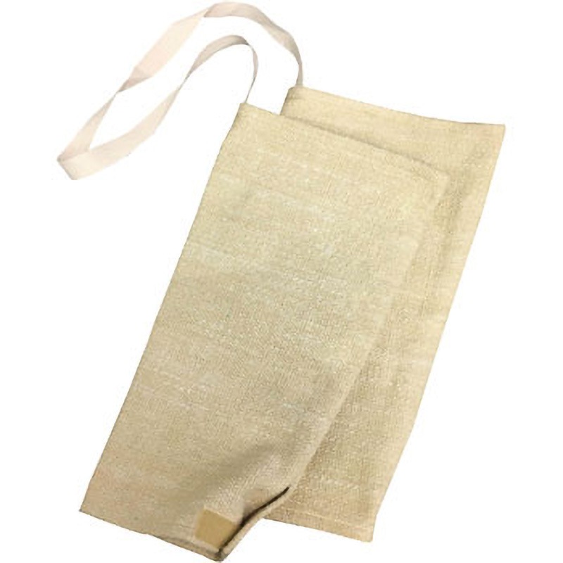 TCAUK-A 生体溶解性セラミック 耐熱腕カバー TRUSCO フリーサイズ 幅20/16cm 1組 TCAUK-A