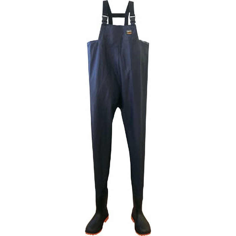 ☆送込☆ トラスコ中山 TRUSCO PVC軽作業用胴付長靴 LL 27.0