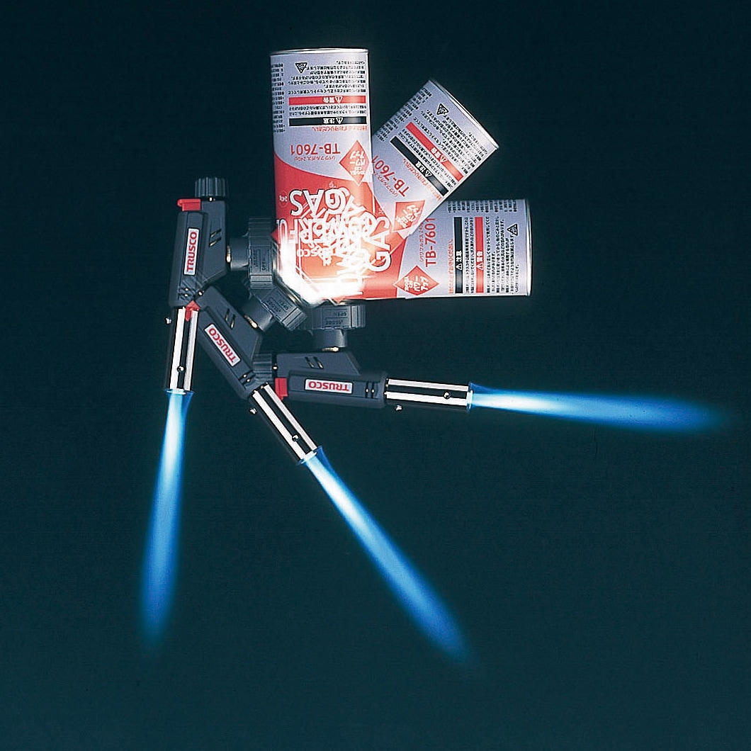 TB-710A パワフルトーチ TRUSCO 集中炎 電子着火式 火炎温度1300