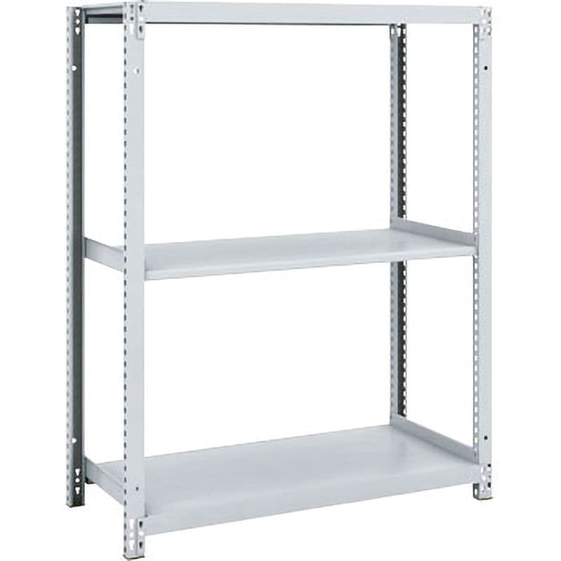 M1-4334 M1軽量棚 TRUSCO ホワイト色 スチール 荷重700kg 高さ1200mm奥行343mm  M1-4334