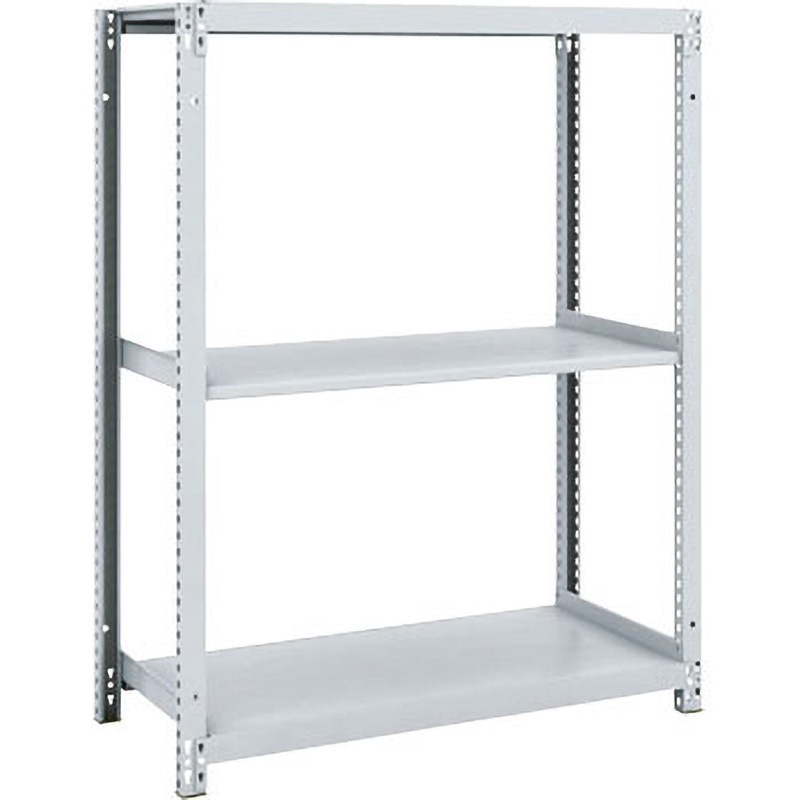 M1-4335 M1軽量棚 TRUSCO ホワイト色 スチール 荷重700kg 高さ1200mm奥行343mm  M1-4335 15,525円