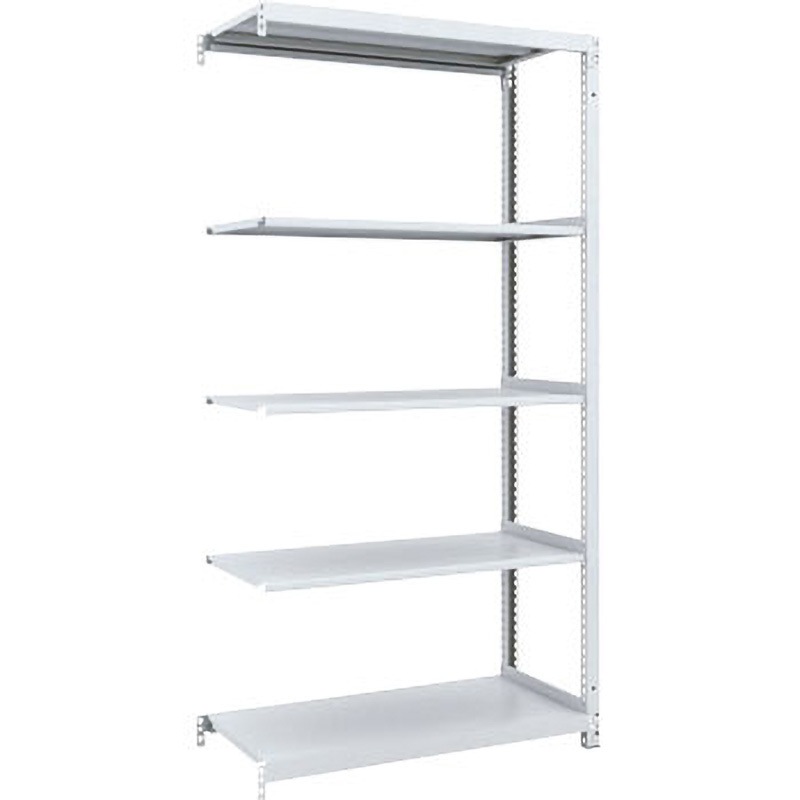 M1-6333B M1軽量棚連結 TRUSCO スチール ホワイト色 荷重100kg/段 3段 高さ1800mm  M1-6333B