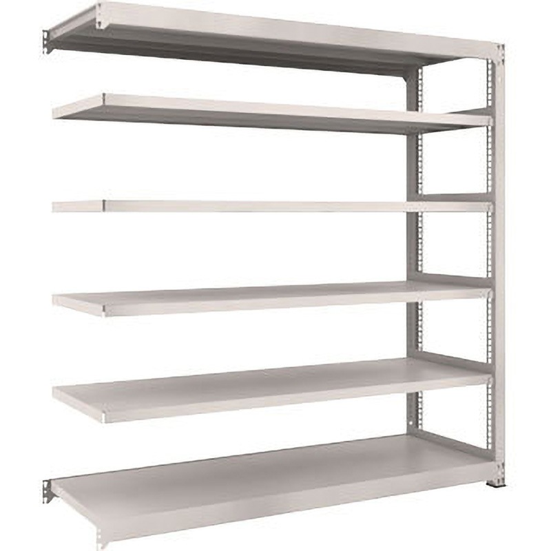 M3-66126B M3型中量棚連結型 ネオグレ TRUSCO スチール 荷重300kg/段 間口1800mm奥行1131mm高さ1811mm  M3-66126B