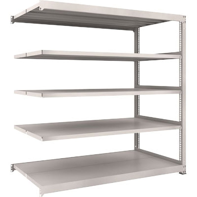 M3-66125B M3型中量棚連結型 ネオグレ TRUSCO スチール 荷重300kg/段 間口1800mm奥行1131mm高さ1811mm  M3-66125B 59,988円