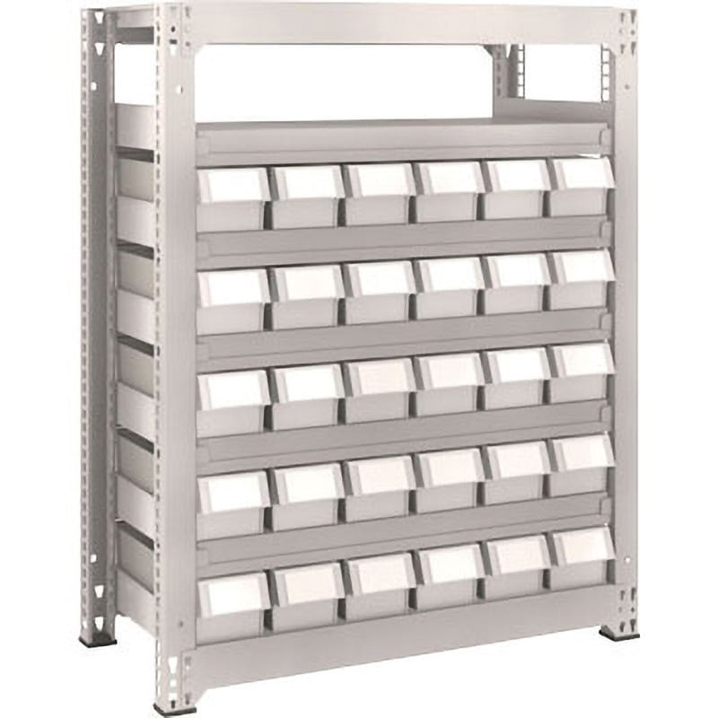 ＴＲＵＳＣＯ　スチールラック　Ｍ３型中量棚　１８００Ｘ４７１ＸＨ２４００　５段　連結　ネオグレー　　M3-8655B NG　351-6245 TRUSCO スチールラック M3型中量棚 下段開放型 W1800XD571XH1800 3段