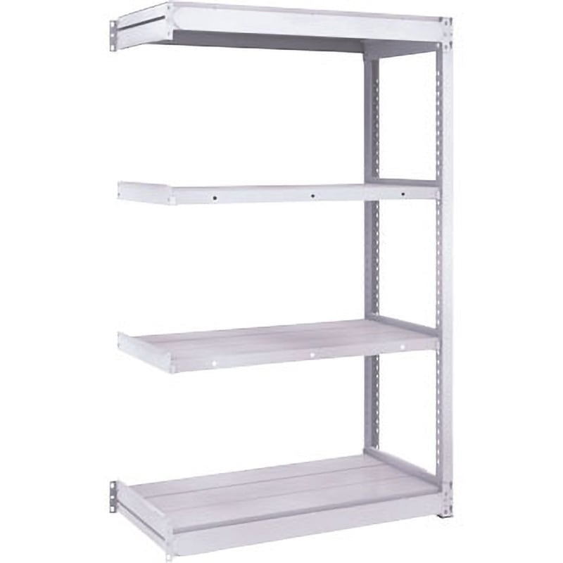 TUG200-56L-4B TUG型軽中量棚200kg連結 TRUSCO スチール オイスターホワイト色 4段 高さ1500mm  TUG200-56L-4B 32,487円