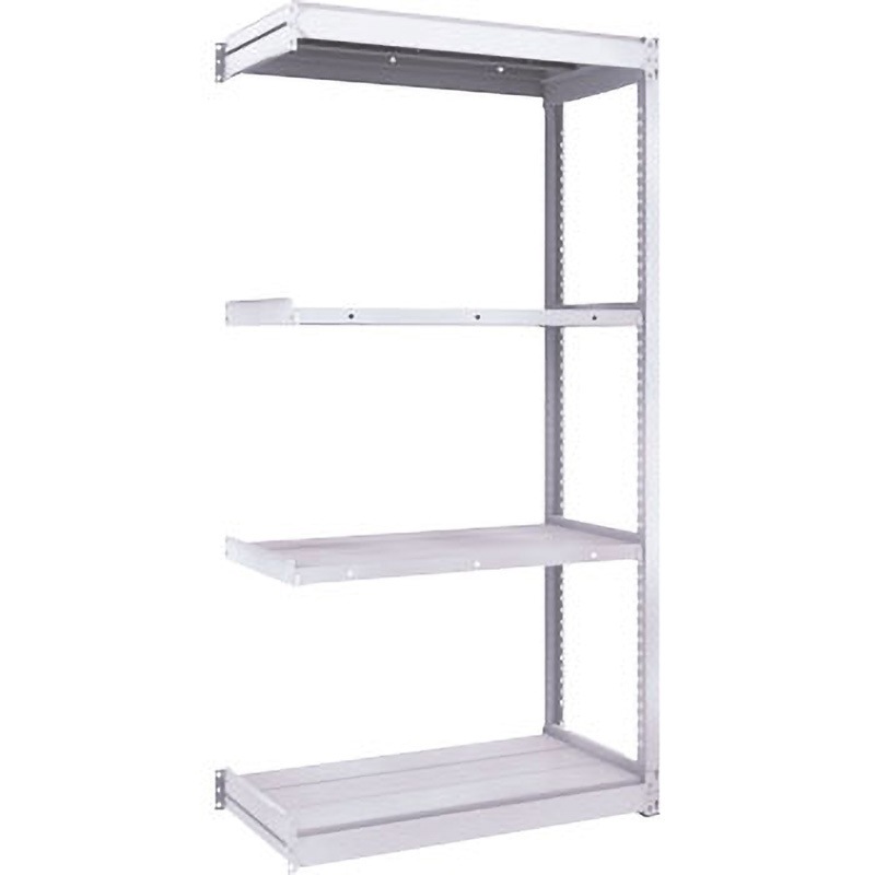 (送料別途)(直送品)TRUSCO TUG200型軽中量棚 下段開放型 1840X624XH1800 3段 連結 TUG200-SB66L-3B 送料別途直送品TRUSCO TUG型軽中量ボルトレス棚 200kg 単体型 940