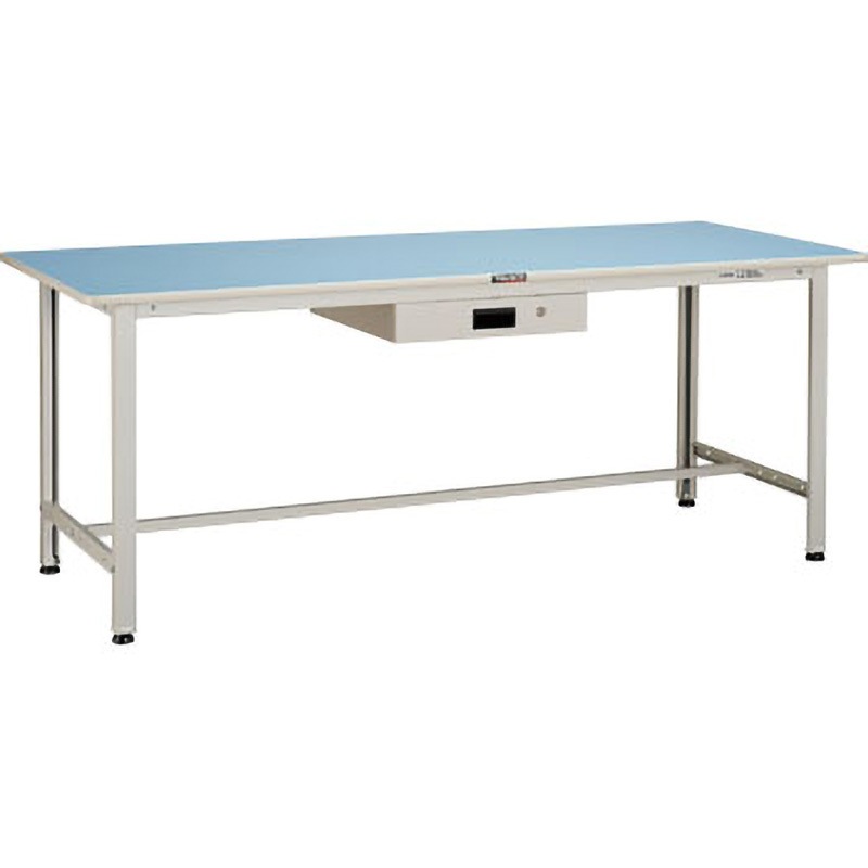 BOR-0960UDK1 BOR型軽量作業台 薄型1段引出付 TRUSCO 荷重180kg 間口900mm奥行600mm高さ740mm  BOR-0960UDK1