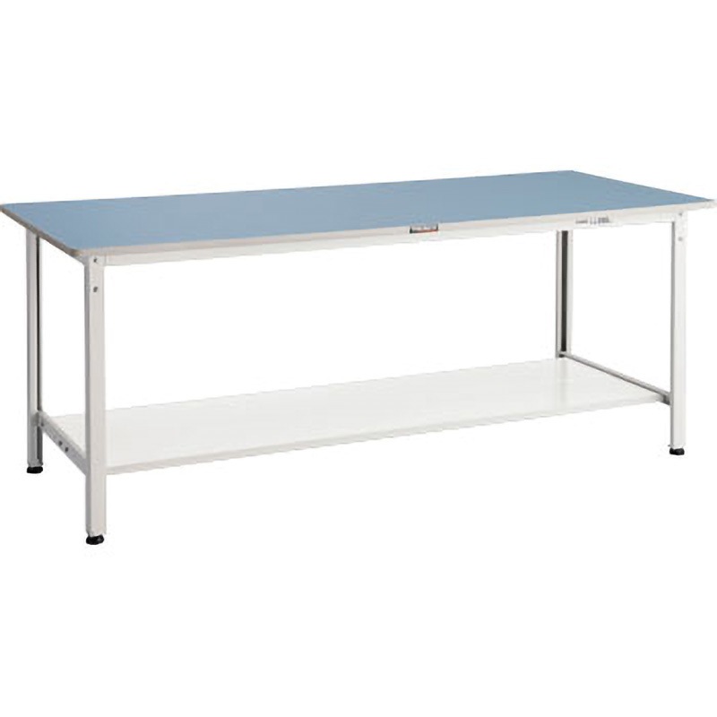 BER-0975LT2 BER型軽量作業台 下棚2枚付 TRUSCO 荷重250kg 間口900mm奥行750mm高さ740mm  BER-0975LT2