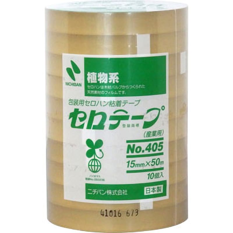 No.405 セロテープ 産業用 1パック(10巻) ニチバン 【通販サイトMonotaRO】