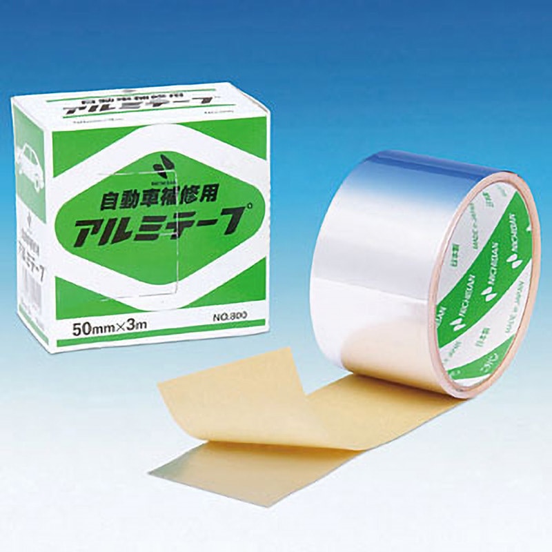 A800 アルミテープNo.800 ニチバン 幅50mm長さ3m 1ケース(50巻) A800