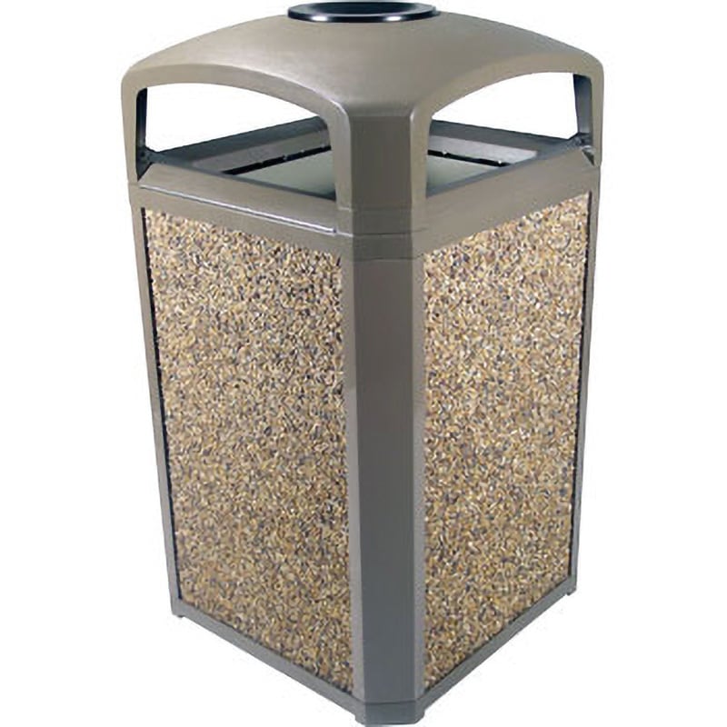 RM397501DWD ランドマークシリーズ クラシックコンテナ ラバーメイド 189.3L ウッド色   RM397501DWD