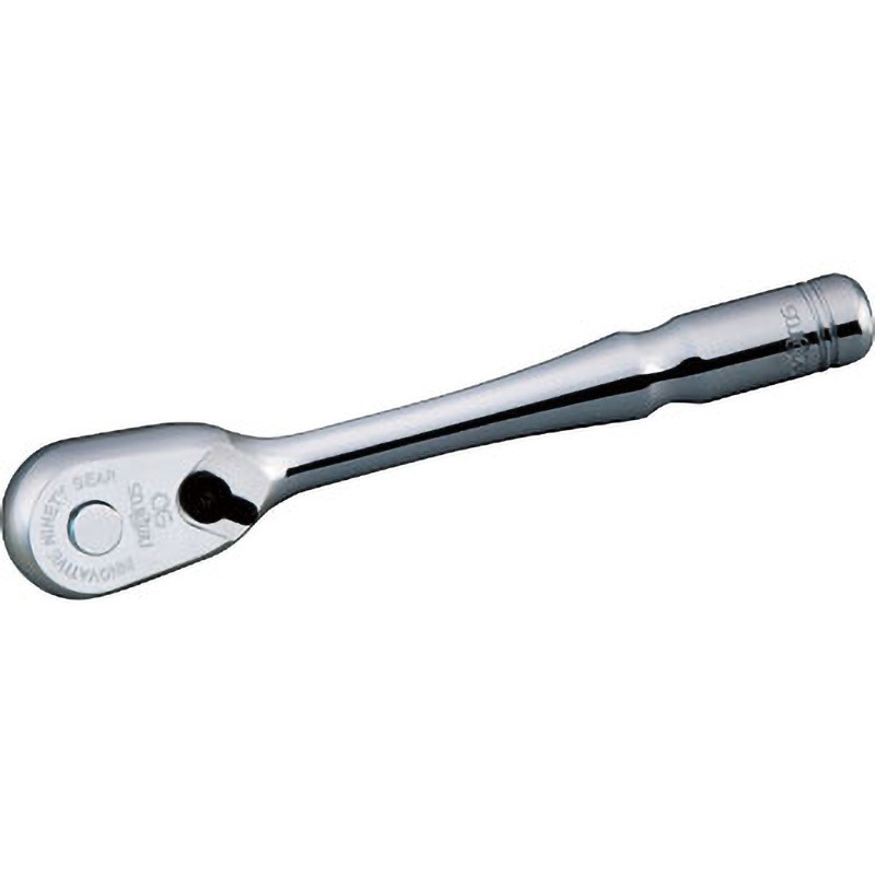 NBR290 6．3sq．ラチェットハンドル nepros 歯数90 全長125mm差込角凸6.35mm  NBR290