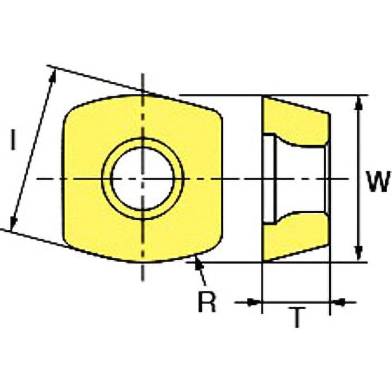 日立ツール EDNW15T4TN-15ZJS4045  カッタ用インサート　ＥＤＮＷ１５Ｔ４ＴＮ−１５Ｚ　ＣＯＡＴEDNW15T4TN15Z8543JS4045 日立ツール 株 EDNW15T4TN-15ZJS4045 10個入 カッタ用インサート