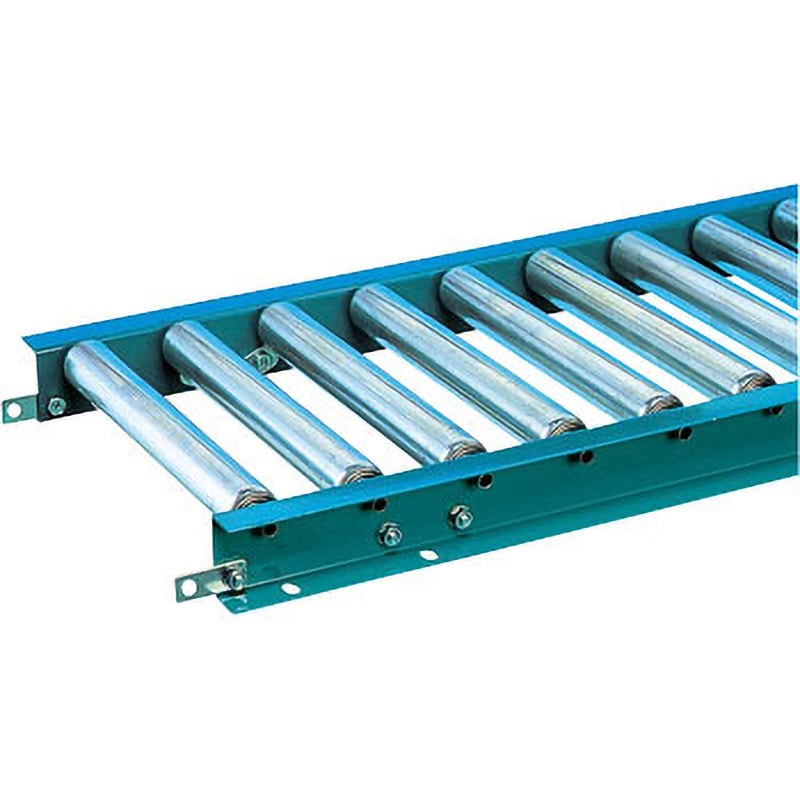 MS38A-500710 スチールローラコンベヤ MS38A型 径38X1．2T 三鈴工機 ストレートタイプ ローラー幅500mmピッチ75mm機長1000mm