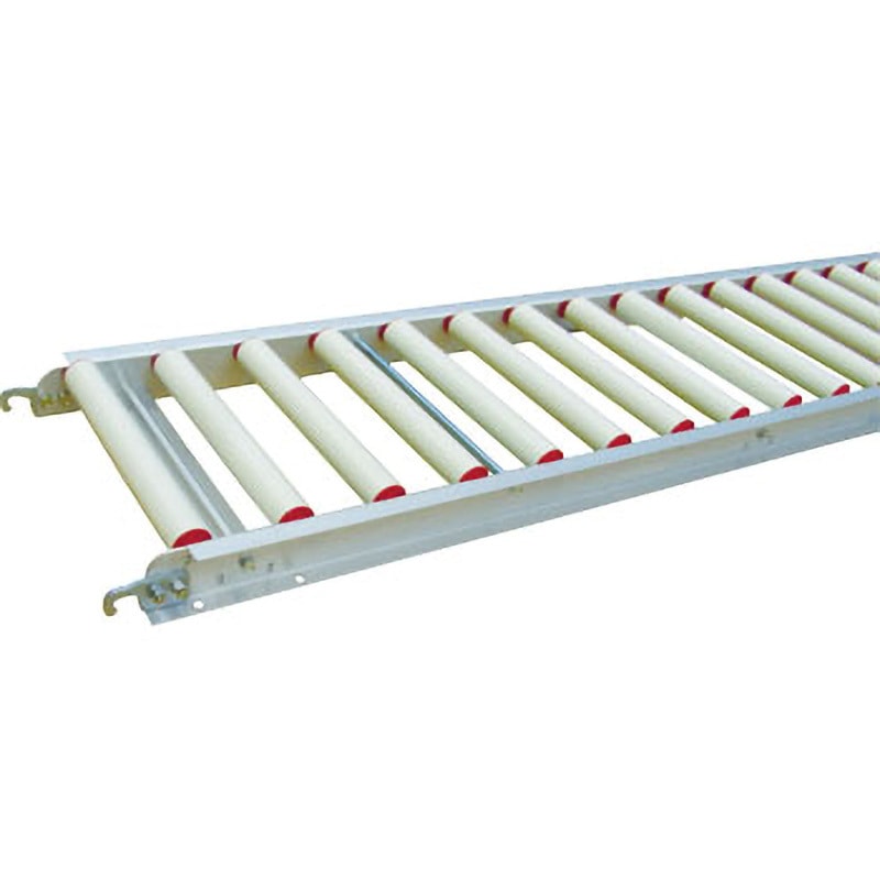 MRN38-241010 樹脂ローラコンベヤMRN38型 径38X2．6T 三鈴工機 ローラー幅245mmピッチ100mm機長1000mm