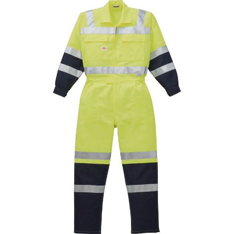 7620-YE-4L 高視認ツナギ服 AUTO-BI(山田辰) サイズ4L  7620-YE-4L 21,885円