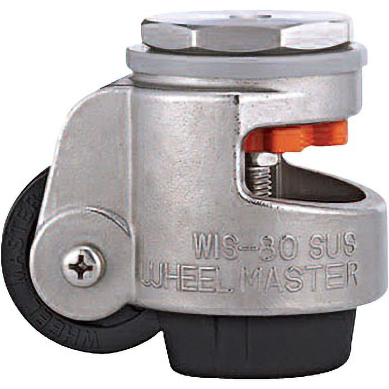 WMIS-80S(WIS-80S) ホイールマスター(ボルト式) TDK 自在車 耐食性 高荷重用 車輪径63mm