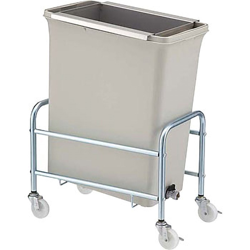 YW-168L-PC リサイクルトラッシュECO-50バルブ式セット CONDOR(山崎産業) 分別用 オープン式 アイボリー