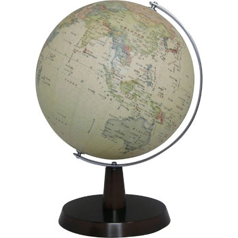 26-CAM 地球儀 アンティークタイプ 昭和カートン サイズ26cm高さ360mm