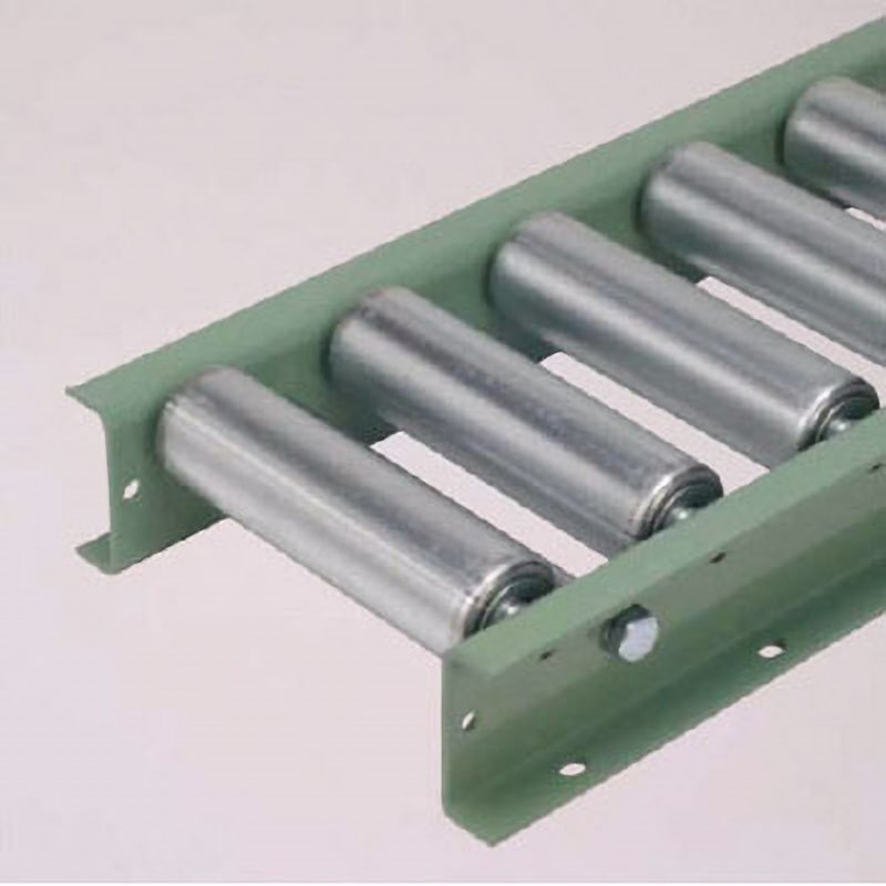 E5723-300-150-90R E5723型スチールローラーコンベヤ 太陽工業 ローラー幅300mmピッチ150mm