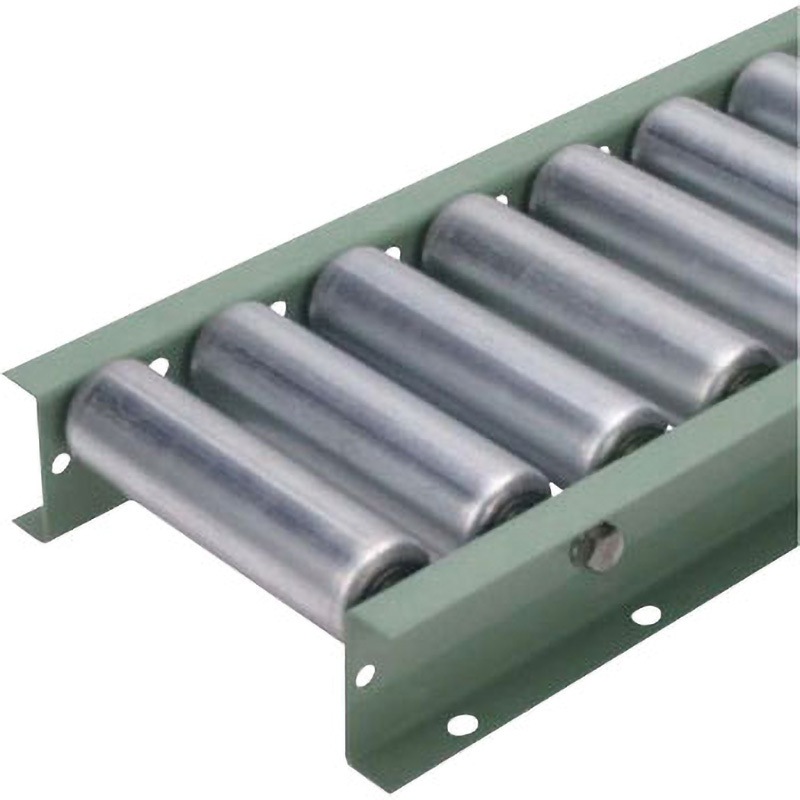 S5721-400-150-2000 S5721型スチールローラコンベヤ 太陽工業 ローラー幅400mmピッチ150mm機長2000mm