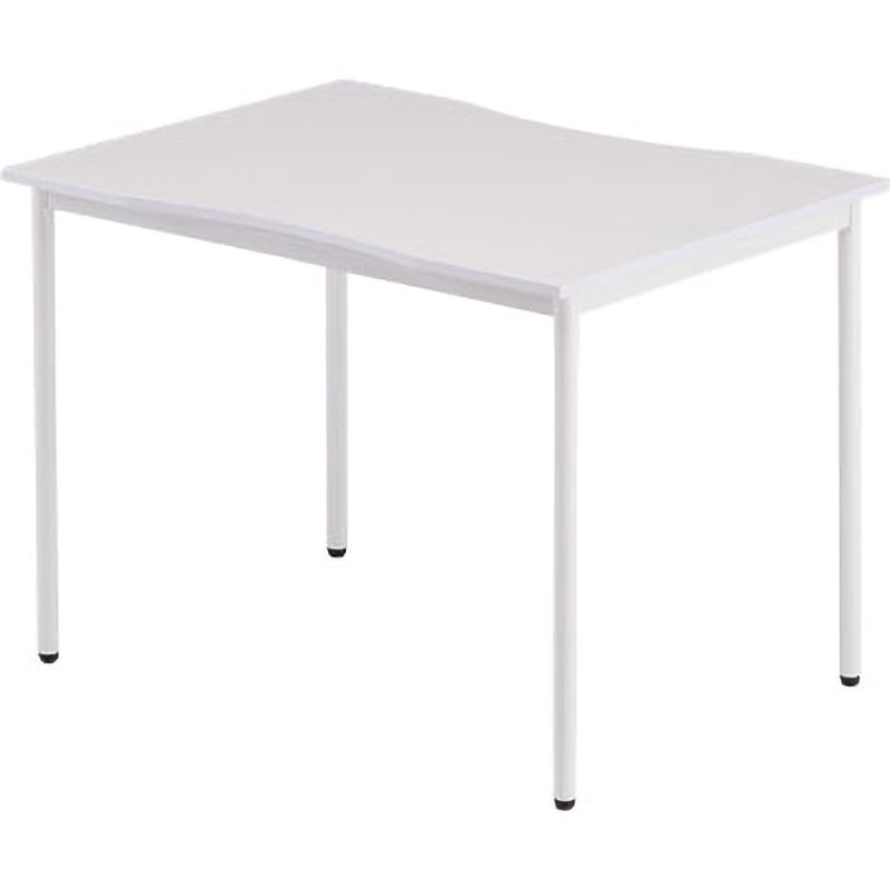 RM-1275-W オフィスデスク 角型 TOKIO(藤沢工業) キャスターあり ホワイト色 高さ720mm間口1200mm奥行750mm  RM-1275-W