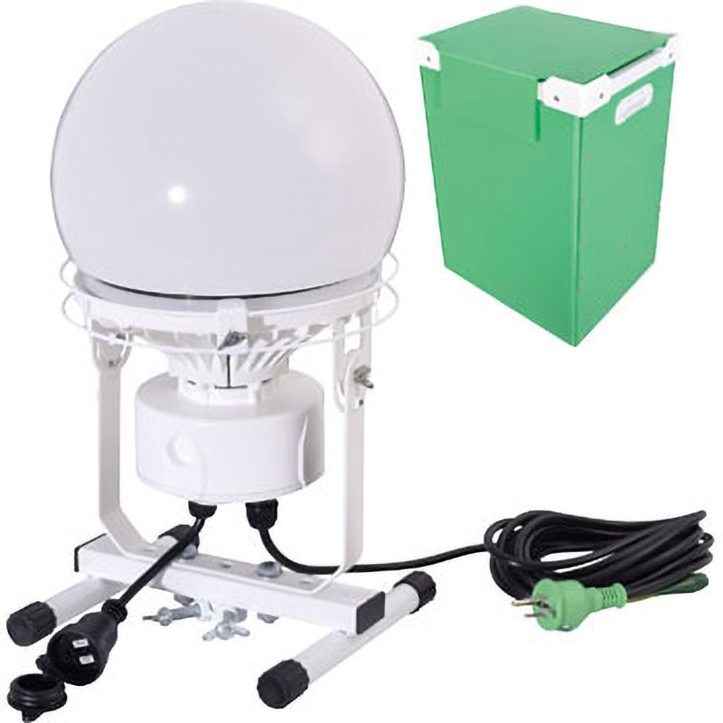 L100W-AB-50K-PBOX 連結LED投光器 ディスクボール 1台 日動工業 【通販 